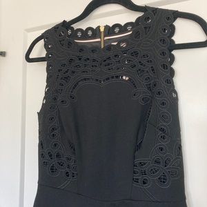 Ted Baker London Embroidered Skater Dress